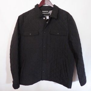 GOODFELLOW & CO BRAND MENS BLACK QUILTED JACKET (PRE-OWNED) LARGE